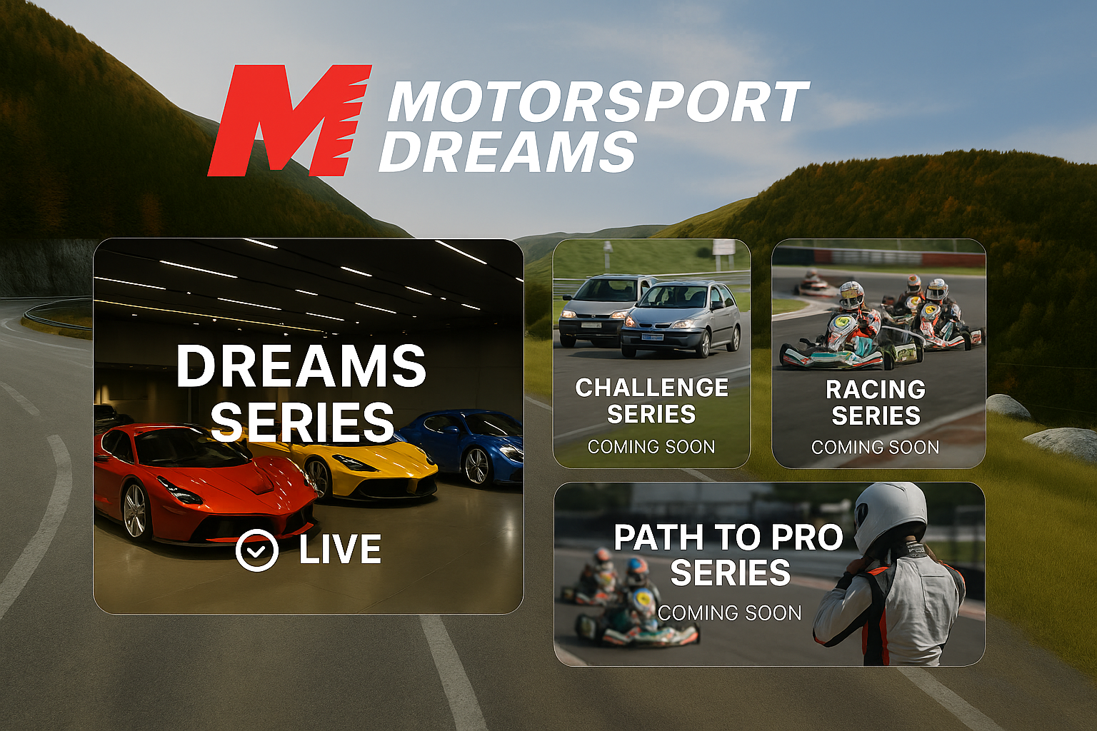 Motorsport Dreams Interface - Updated
