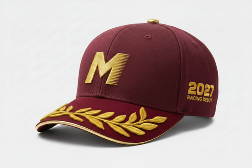 Podium Cap 3/4 — With Side Embroidery
