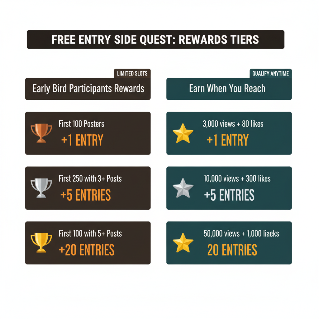 Rewards Tiers Infographic